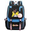 Neuer Anime Sailor Moon USB-Schulrucksack für Teenager, Damen- und Herrenmodell, Gurtband-Klapprucksack