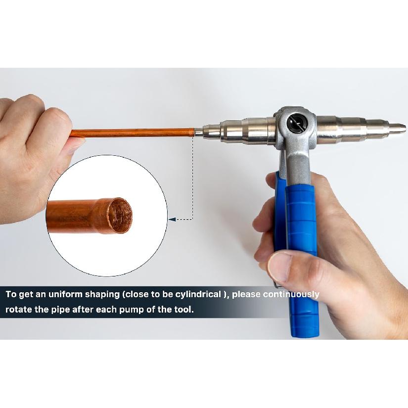 Copper Pipe Tube Expander Hand Swaging Tool For HVAC Air Condition Or Refrigerator Repairing