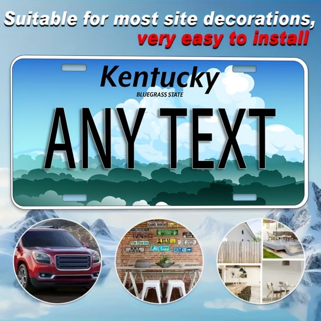 1pc Vintage Metal Sign Retro Aluminum Plaque Home Bar Cafe Wall Decor Christmas