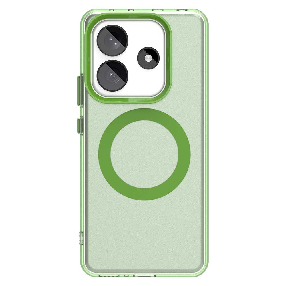 Magsafe Matte Phone Case For Xiaomi Redmi Note 14 14 Pro 14 Pro+ 5G/4G Magnetic Wireless Charging Shockproof Back Cover