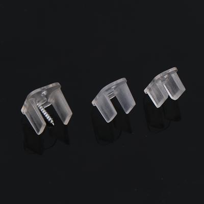 Wysokiej Jakości Elastyczne Akcesoria 20 Sztuk 5mm 6mm 8mm Klipsy Mocujące Złącze do Taśmy LED do Mocowania Światła Neonowego 220V Cob Plastikowa Klamra
