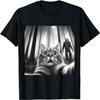 Grappige Bang Kat Selfie met Bigfoot Grappig Kattenliefhebbers T-shirt