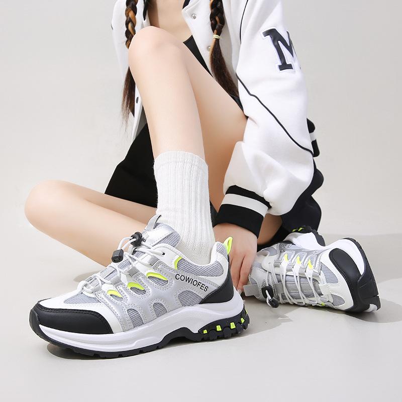 2025 Little White Shoes Women's Autumn New Korean Version Ins Female Student Casual Sports Shoes Trendy Versatile Street Auction BR8615