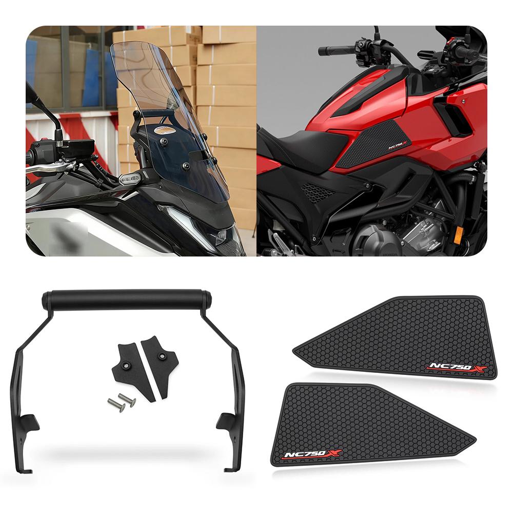 For Honda NC750X 2026 nc 750 x nc750 x 2025 Motorcycle Accessories Fuel Tank Stickers Pads Side leg anti-slip anti-scratch mats