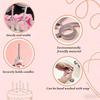 Number Candles Holder Set Reusable Topper Decorations 10 Pieces Metal Number Candle Holders for Family Students Adults Men Women