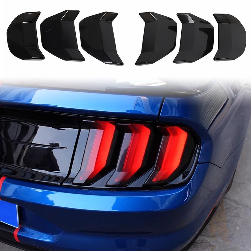 Для Ford Mustang 2015 2016 2017 2018 2019 2020 2021 2022 2023 Автомобильный Задний Фонарь Задний Фонарь Декоративная Наклейка Накладка на Задний Фонарь For 2018-2023