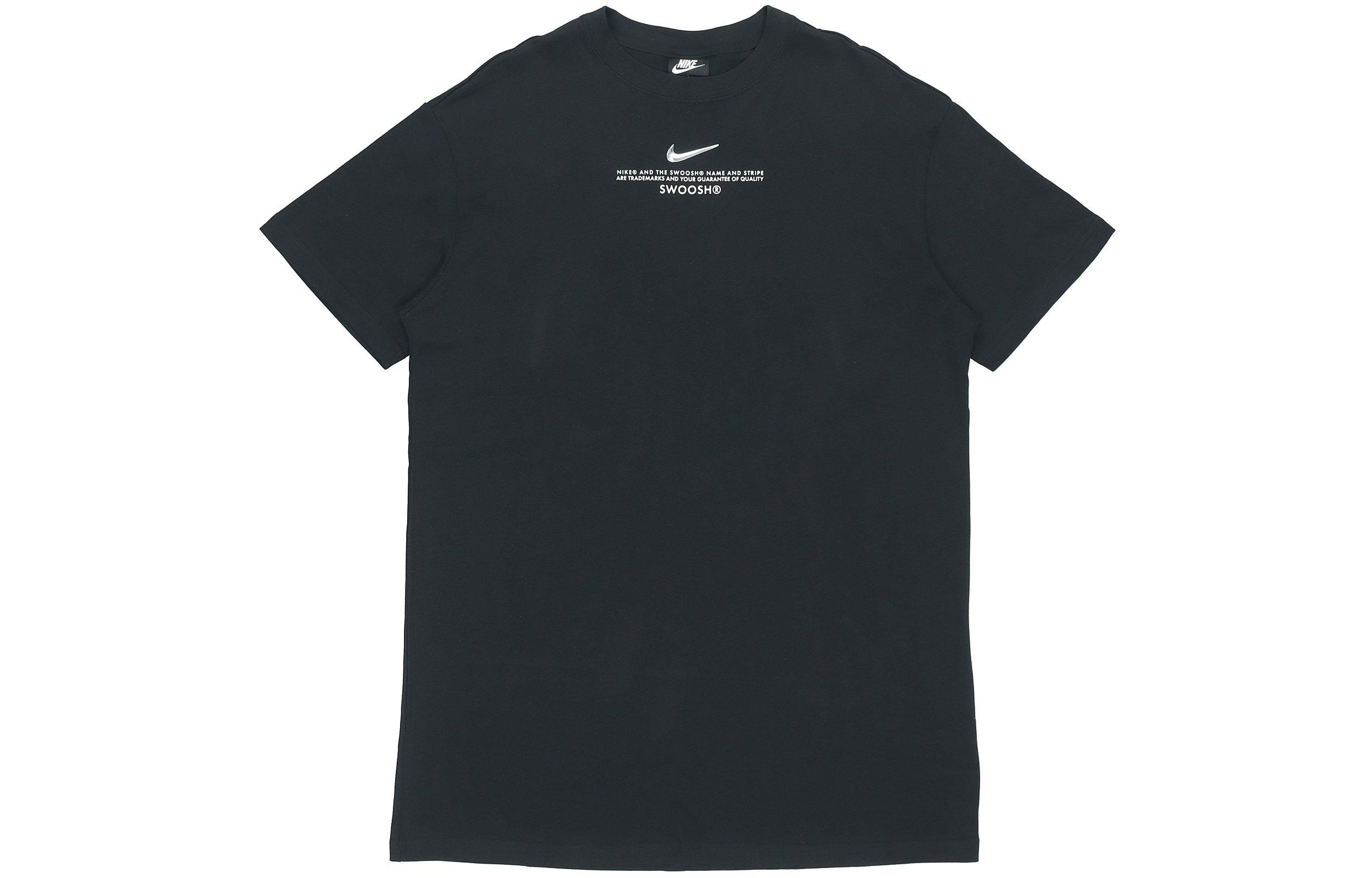 Nike Short Sleeved Dress Women s Black CZ9407-010 S