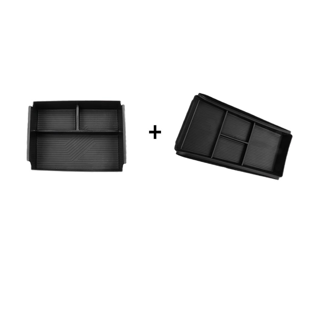 For Geely Galaxy Starship 7 EM-i 2024 2025 Car Armrest Box Storage Box Center Console Lower Layered Storage Box Auto Accessories