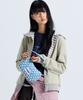 Macni Flower Mini Pouch Shoulder Bag Sky Blue