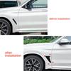 Car Front Side Fender Air Outlet Cover Trim For BMW X3 G01 X4 G02 2018+ Car Styling Vent Fender