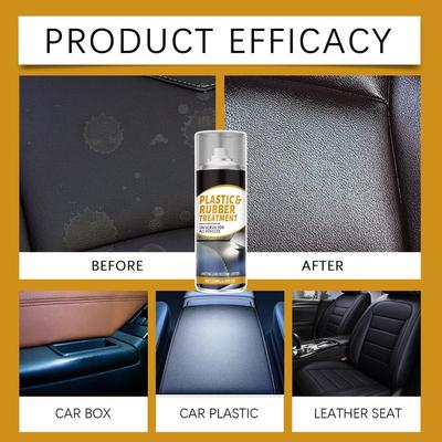 Car Rubber Trim Restorer 200ml All Purpose Quick Liquid Car Seat Cleaner For Vehicle Truck Garage Home Underseat Ceiling Board