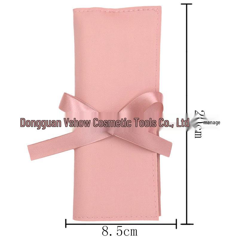 

Cai Sen Xiu 7-10 Piece Pink & White Beginners Travel Makeup Brush Set