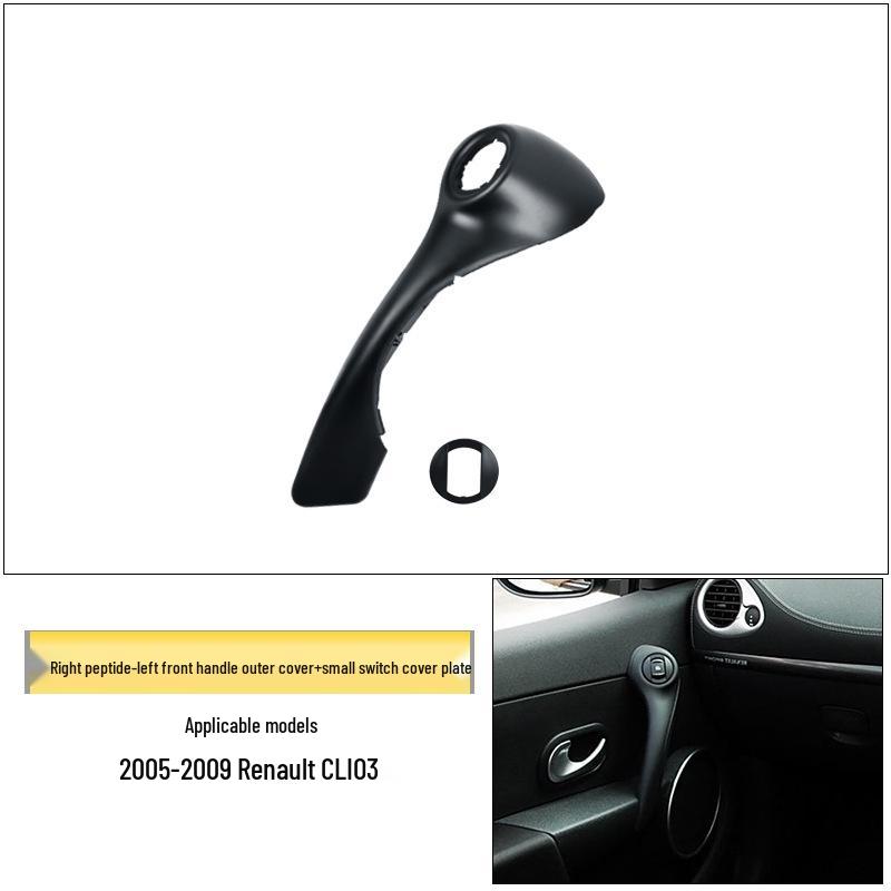 Renault CLIO 3 Door Handle Trim Cover & Bracket for Interior & Exterior.
