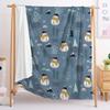 Digital Print Flannel Blanket Wish Christmas Blanket Flannel Blanket