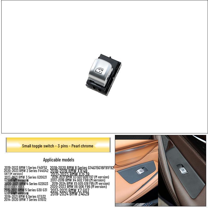 Power Window Switch Button Accessories for BMW 5 Series & 7 Series G30 G38