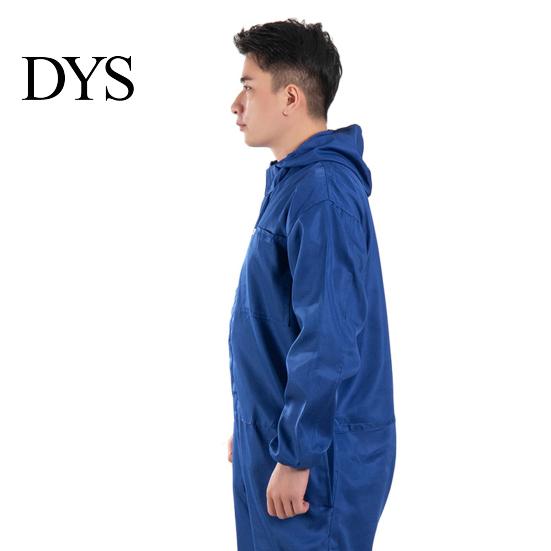 Tuta Monopezzo Tuta da Lavoro Impermeabile Traspirante Assorbi Sudore Polsino Elastico Tasche Multiple Antistatica Poliestere Manica Lunga Uomo