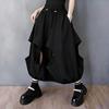 Plus Size Black High Waist Vintage Summer Casual Loose Long for Woman Skirts Womens Skirt