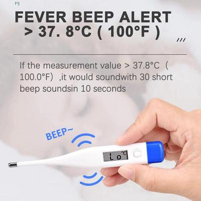 LCD Digitales Elektronisches Thermometer Orale Achseltemperaturmessung Babythermometer Fieberthermometer