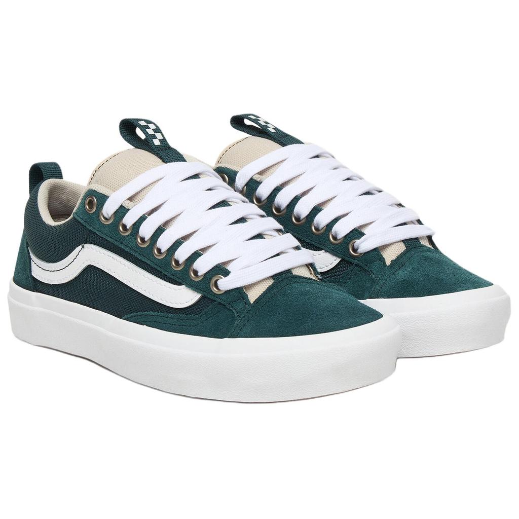 Vans Buty Skate Old Skool Wygodne Wytrzymałe Niskie Buty Skate Męskie sneakers Zielony Biały VN000D5REKD1