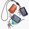 Soft Mini Coin Purse PU Key Holder Purse Simple Card Holder  Outdoor