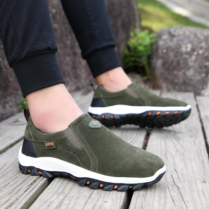 39-48 Herren Ultraleicht Große Größe Casual Outdoor Freizeitschuhe Leichte Wanderschuhe Halbschuhe
