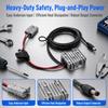 Anderson Plug DC Boost Converter Waterproof Power Converter Power Adapter for Starlink Mini Truck