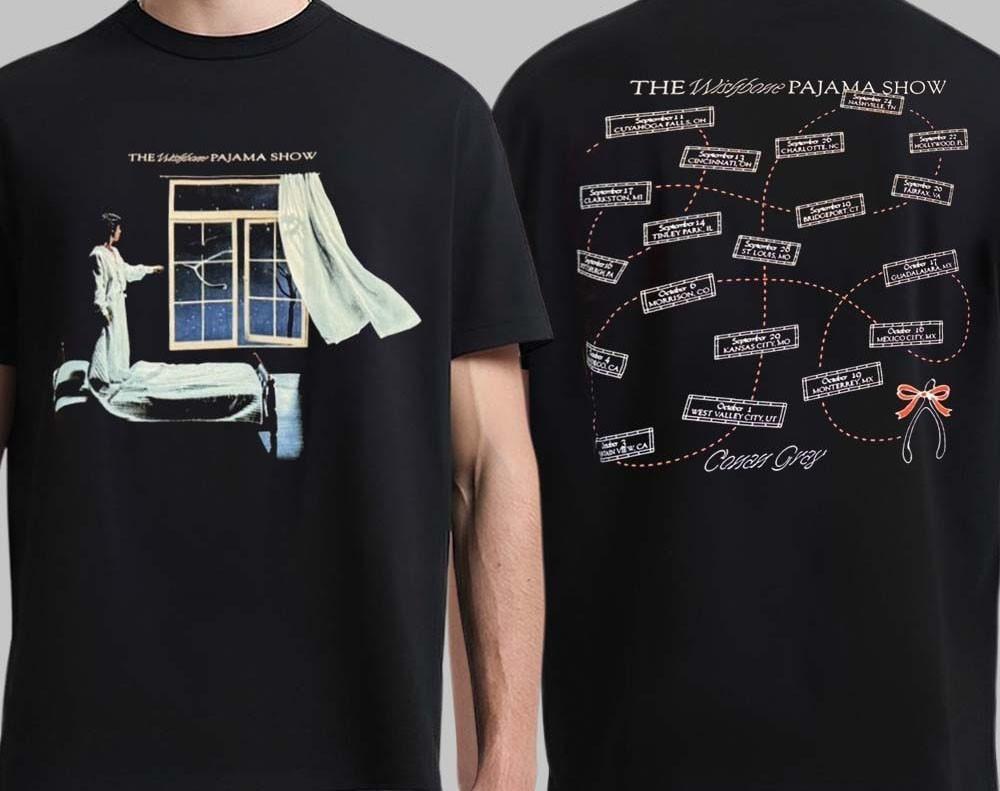 

Conan Gray The Wishb0ne Pajama Show 2025 Tour Date T Shirt ZL517 Unisex T-Shirt M
