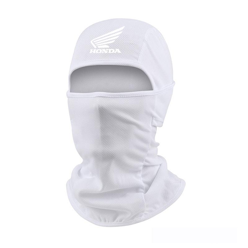 

Motorcycle Face Mask Outdoor Multi Functional Sunshade Breathable Riding Face Masks For HONDA Hornet NT1100 CBR Shadow VFR Forza белый