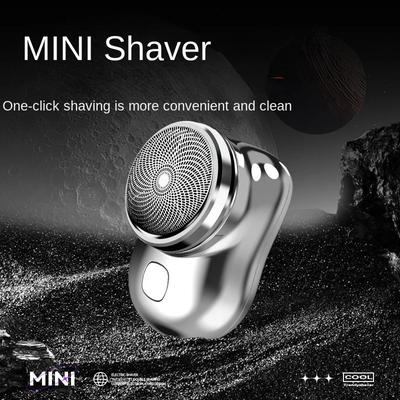 Electric Razor for Men Mini Shavers Portable Electric Shaver USB Rechargeable Beard Trimmer For Home, Outdoor, Car, Travel ToolBI