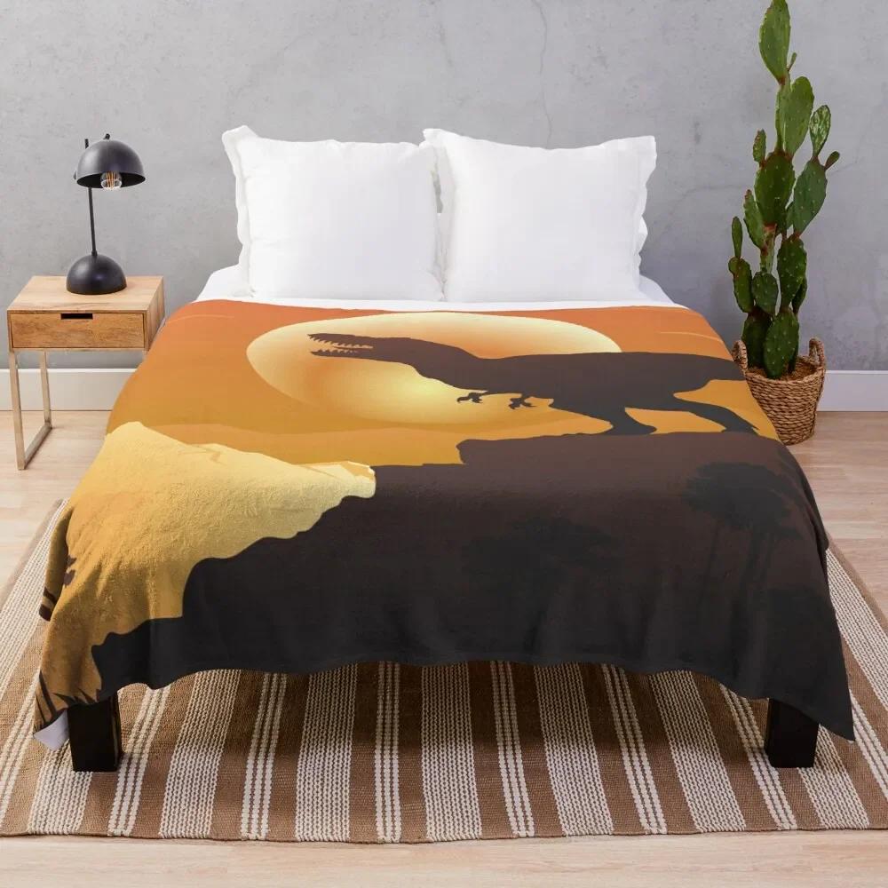 Dinosaur Blanket for Boys Kids, 3D Dinosaur Room Decor for Boys, Jurassic Dinosaur Gifts Soft Flannel Sofa Bed Throw Blanket