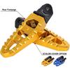 AnXin Motorcycle Passenger Foot Pegs Footrest Rear Footpegs for DRZ400 DRZ400S 00-23 DRZ400SM 05-23 GSXR600 97-00 GSXR750X 96-99 GSF600S 96-99