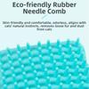 Rubber Cat Wall Comb Easy to Install Cat Hair Remover New Self Grooming Tool  Home Use