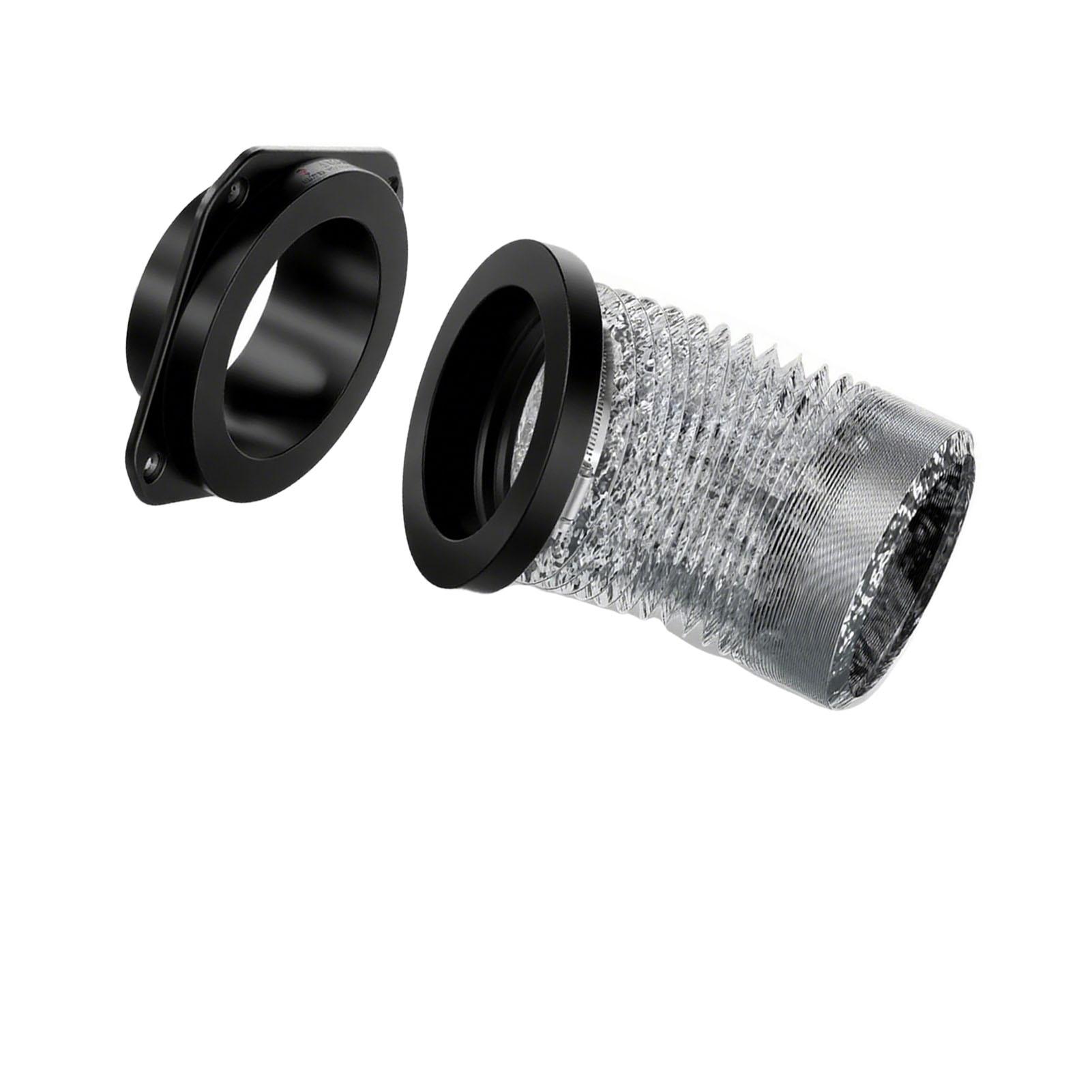 

Magnetic Dryer Vent Coupling Kit Aluminum Foil Hose Stainless Steel Clamp Airtight Dryer Vent Connector