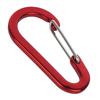 5Pcs Aluminum Alloy Spring Snap Hooks Carabiner Clips Outdoor Camping Multi-Tool