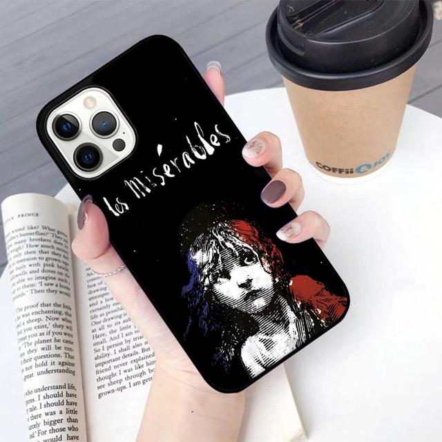 Les Miserables Phone Case Back Cover for iPhone 17 Air 16 15 14 13 11 12 Pro Max Plus Shell Coque