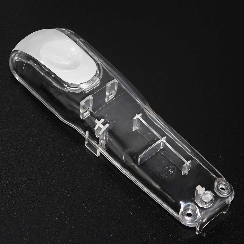 Hair Clipper Transparent Cover, DIY Replacement Clipper Protective Cover for Wahl 5 Star Cordless Magic Clip Clipper # 8148 Transparent Shell Silver