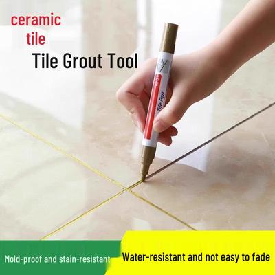 Rotulador de lechada impermeable que cambia de color: Relleno de Juntas para Azulejos Antimoho y Antideslizante para Suelos