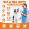 Flea and Tick Prevention for Dogs Chewables - Natural Dog Flea and Tick Treatment Chewable - Oral Flea Supplement for Dogs - Puppy Flea Support - All