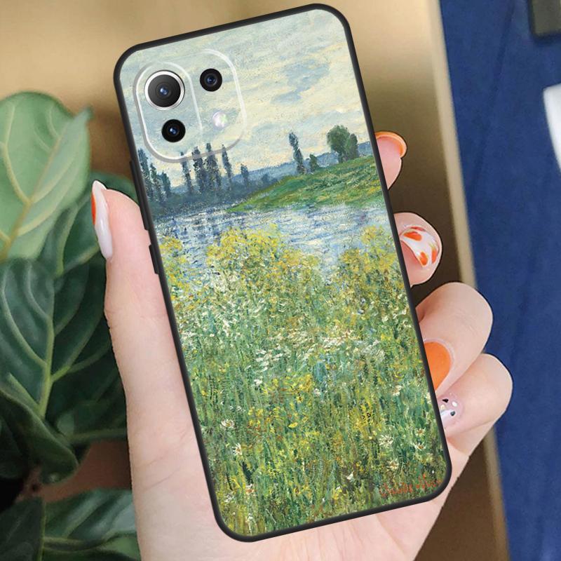 Claude Monet Case For Xiaomi 15 14 Ultra 13T 14T 15T Pro 17 Pro Max POCO X7 X5 X6 F5 F6 F7 F8 Pro Coque