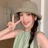 Women's Plaid Bucket Hat Foldable Sun Screen Cap Wide Brim Quick Dry Beach Sun Hat