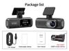 Cross-Border V22 4K HD Front & Rear Dual-Recording Dash Cam with GPS Trajectory & Mobile Connectivity