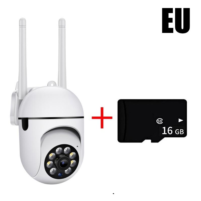 PTZ 360° 2.4G WLAN Videokamera 3MP Drahtlose Überwachung Außenmonitor IP-Kamera Sicherheitsschutz Auto-Tracking Smart Home