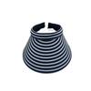 Classic plaid striped bucket hat spring and summer new thin temperament bucket hat showing small face showing small tide