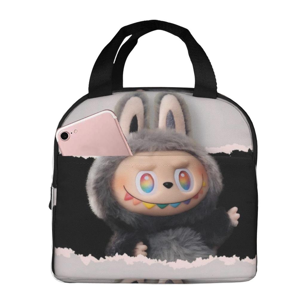 Picnic Bag, Primary And Secondary School Students Lunch Bag, Cartoon Animation Outdoor Portable Lunch Box Bag