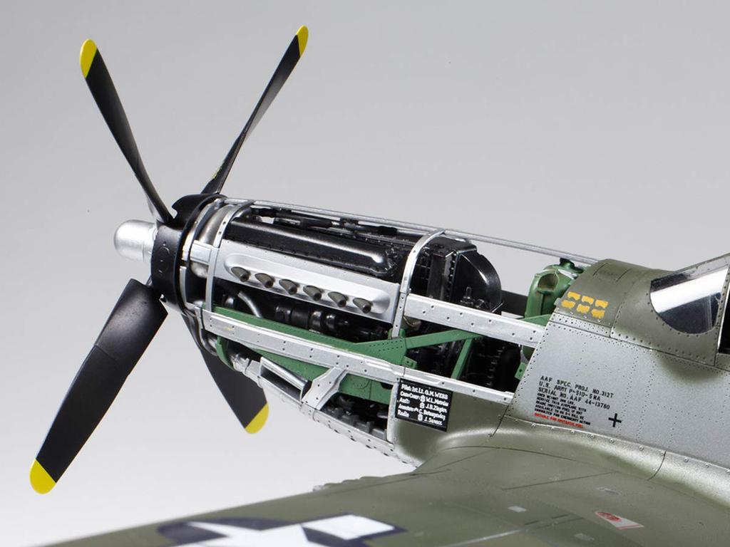 Tamiya Aircraft Series 22 Army North American Mustang Plastic Model Kit 60322 1/32 No. U.S. P-51D