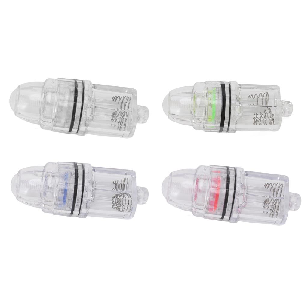 Deep Drop Fishing Light Transparent Plastic AA Battery Powered LED Fishing Light for Trolling Sea Fr
