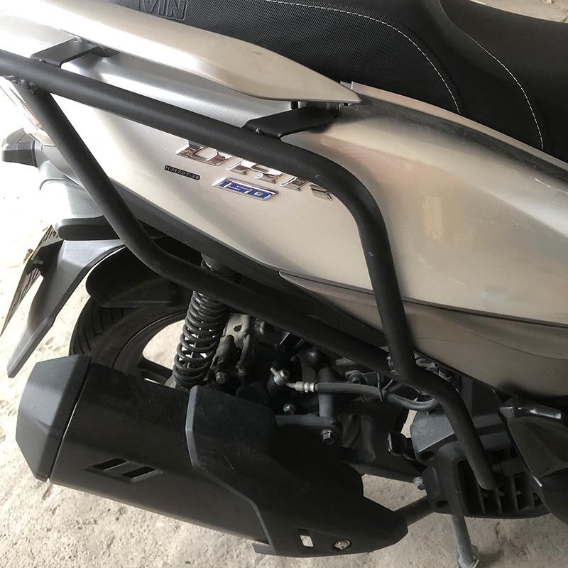 Haojue UHR150 Universal Motorcycle Carbon Steel Anti-Collision Frame Guard