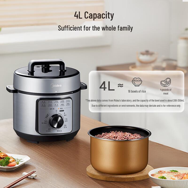 Midea 4L Multi-Function Electric Pressure Cooker (CN plug)