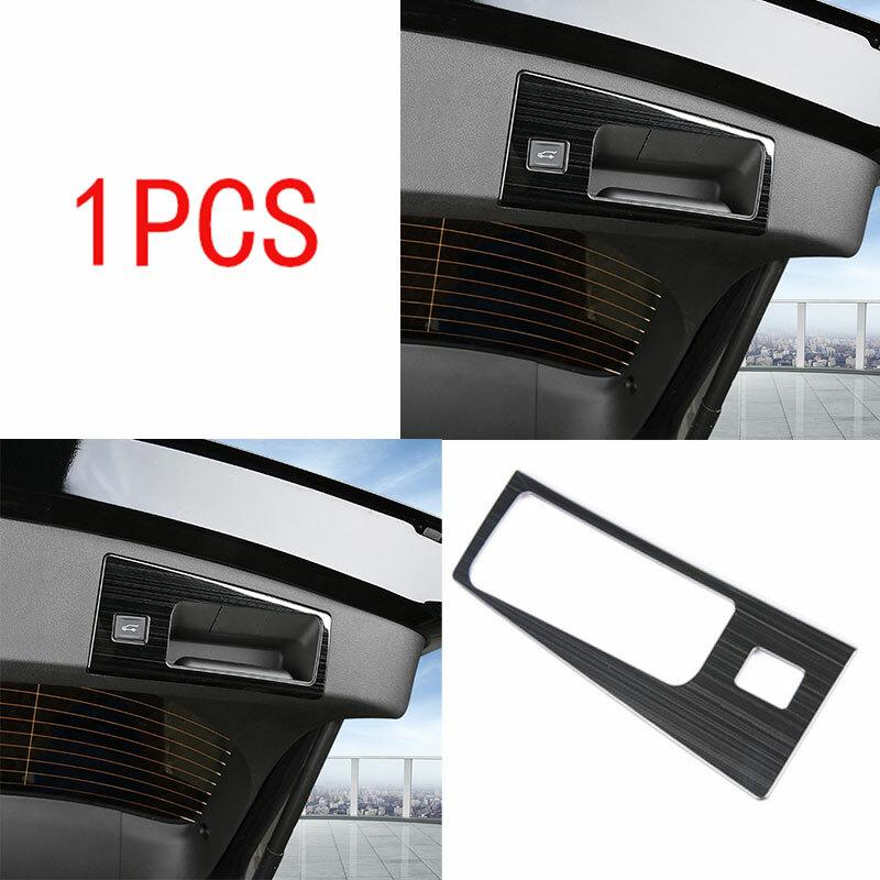 Tailgate Rear Door Switch Cover Trim Black Titanium Fit For Cadillac XT4 2018-20