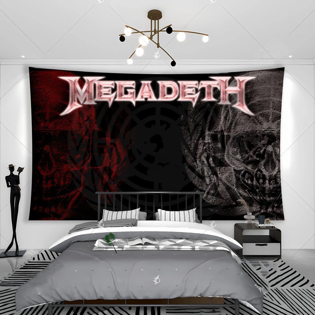 The Ghosts Band Rock Tapestry Bedroom Home Towel Hanging Music Printed Travel Room Blanket Colored Bedspread Yoga Art Decoration